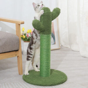 Katzenkratzbaum aus Sisal und Kaktus