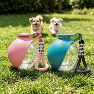 Tragbare Katzenwasserflasche