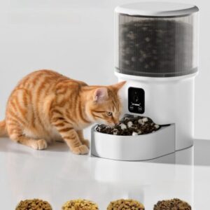 Fernfütterungsgerät für Katzen