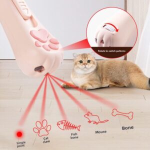 Multifunktionaler LED-Katzen-Spielstab