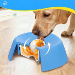 Neuer Fressnapf für Hunde mit Fressbremse