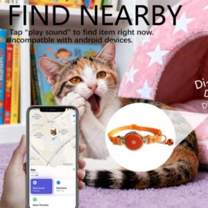 GPS-Ortungshalsband für Hunde und Katzen mit Airtag-Tags