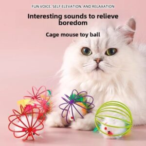 Interaktive Katzenball mit Glocke - X301