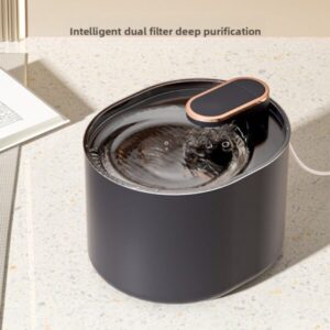 Elektrischer Wasserspender für Haustiere mit Filter