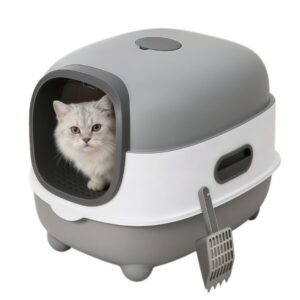 Geschlossene Katzentoilette mit Sterilisation