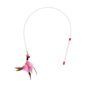 Welsangelrute mit Feder und Glöckchen
