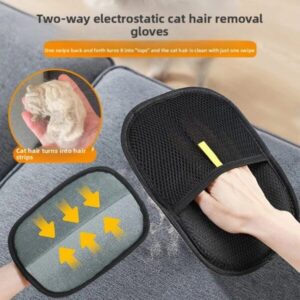 Doppelseitiger Handschuh für Katzen und Hunde