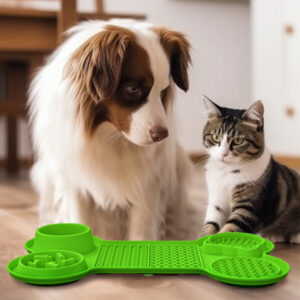 Anti-Schluck-Silikon-Leckmatte für Katzen und Hunde