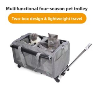 Trolley-Koffer für Hunde und Katzen