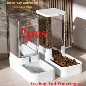 Automatischer Futter- und Wasserspender für Katzen 2B