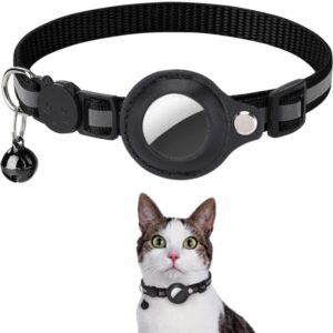 Verstellbares Haustierhalsband mit Airtag