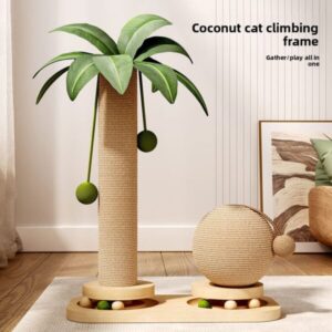 Kokosnussbaumförmiger Katzenbaum