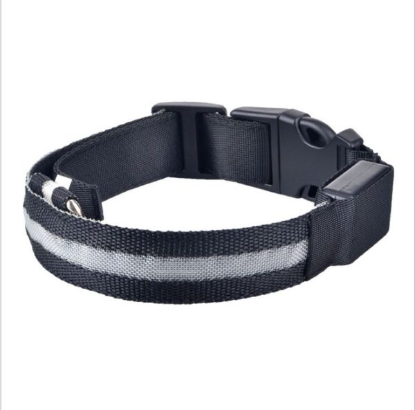 Verstellbares LED-Hundehalsband mit USB-Ladegerät – Bild 6