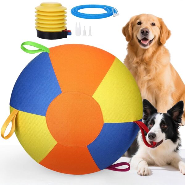 Aufblasbarer Schäferhund-Gymnastikball – Bild 2