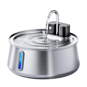 4-Liter-Trinkbrunnen für Haustiere mit tropffreie Wasserhahn