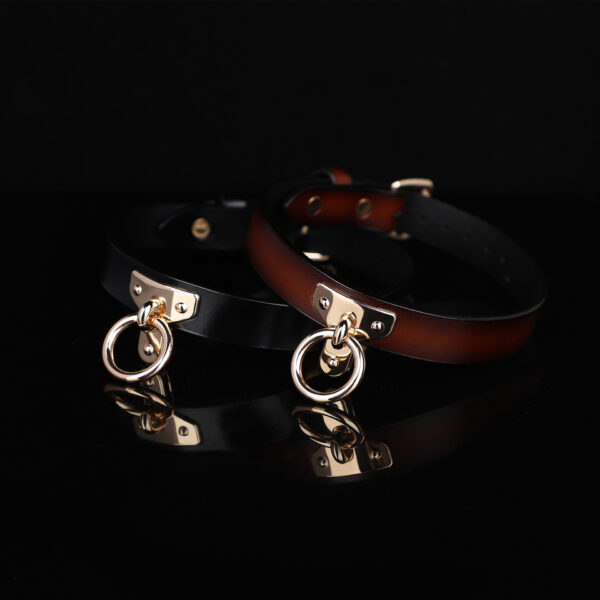 Verstellbares Hundehalsband aus Leder – Bild 3