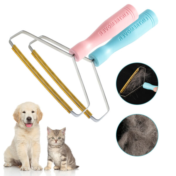Doppelseitige Fusselbürste für Katzen und Hunde-B05