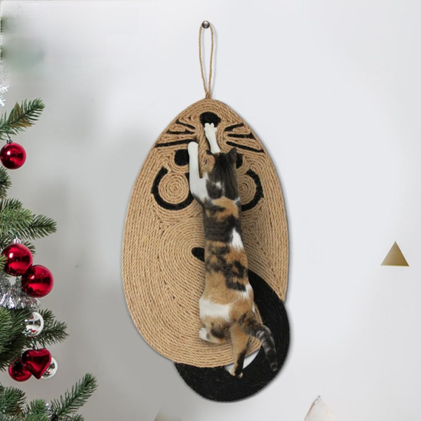 Sisal-Kratzbaum mit weichem Bett – Bild 3