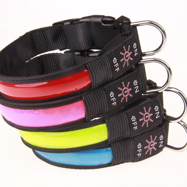 Haustierhalsband mit mehreren Lichtmodi – Bild 5