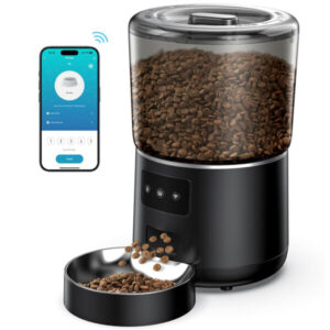 Automatischer Futterautomat für Haustiere mit WLAN-pro