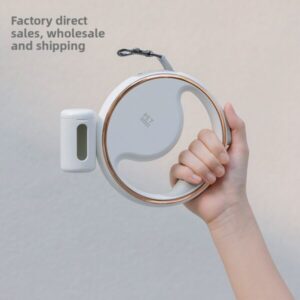 Einziehbare Hundeleine mit LED-Licht