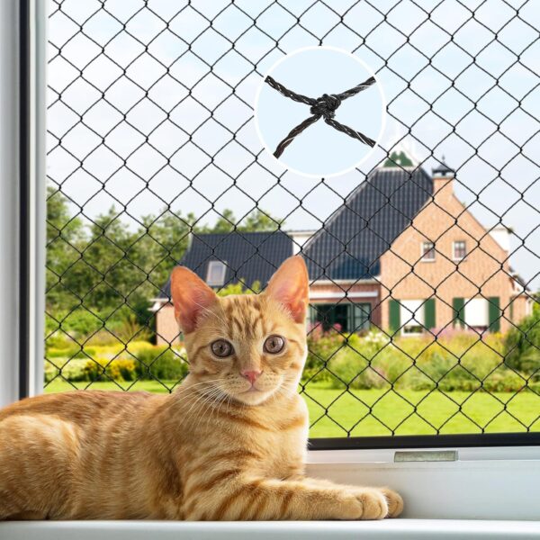 Sicherheitsnetz aus verstärktem Stahl für Tiere – Bild 5