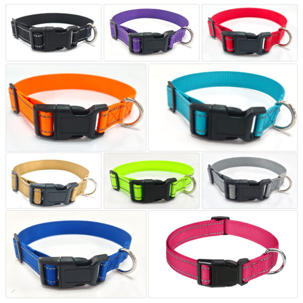 Verstellbares Haustierhalsband- rot – Bild 3