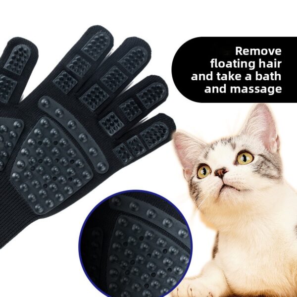 Massagehandschuh zur Entfernung von Tierhaaren - G01 – Bild 2